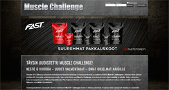 Desktop Screenshot of musclechallenge.fi