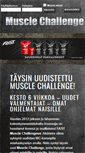 Mobile Screenshot of musclechallenge.fi